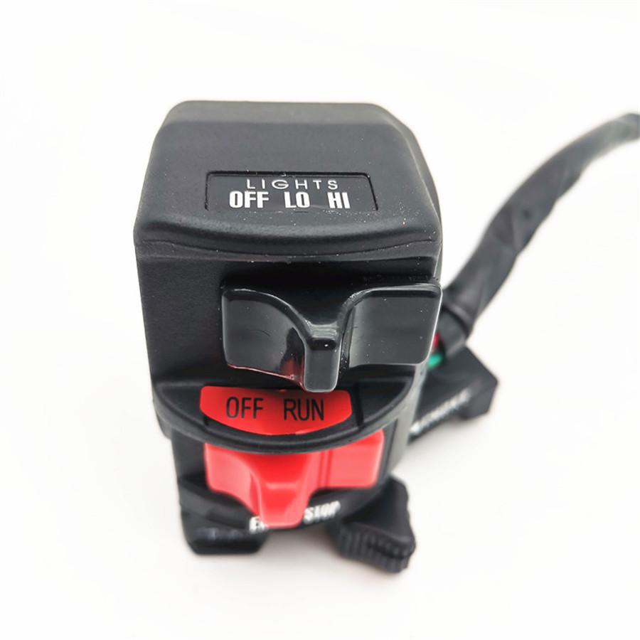 L/H Switch For Kawasaki Bayou KLF300 1988-04 Control Light Kill Start Stop Choke