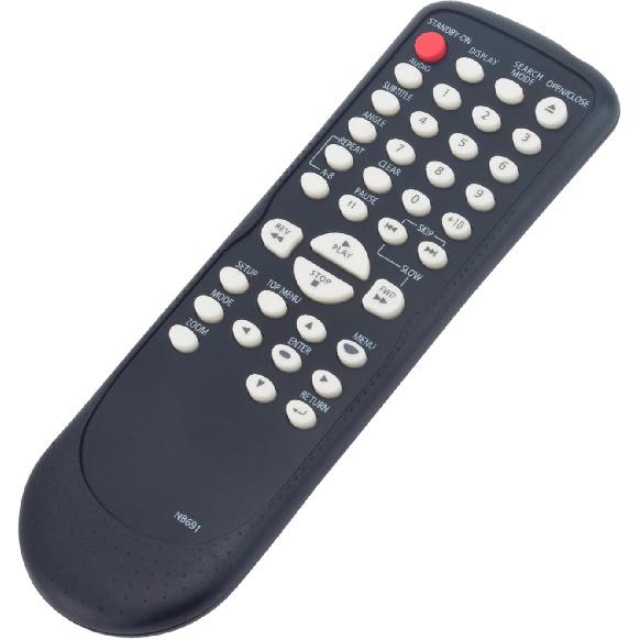 NB691 NB691UD Replacement Remote Control -ALLIMITY- Fit for MAGNAVOX DVD Player Remote Control MWD200GA MDV2300/F7 MDV2300 MDV2400/F7 MSD1005