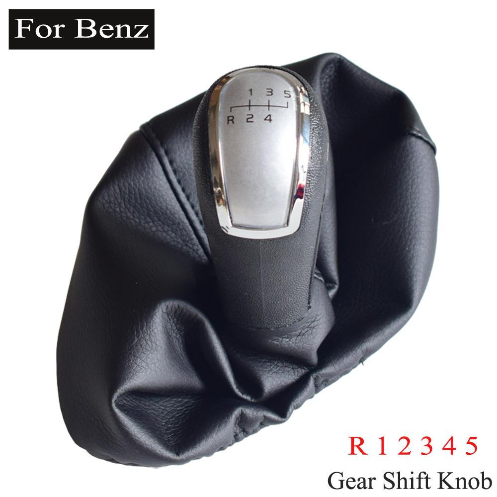 Pro Mercedes C-Class W202 W208 E-Class W210 W203 S203/W245 W169 (04-12)/W168 (97-04) 5 6 Rychlostní Hlavice Řadicí Páky Manžeta Kryt Boty