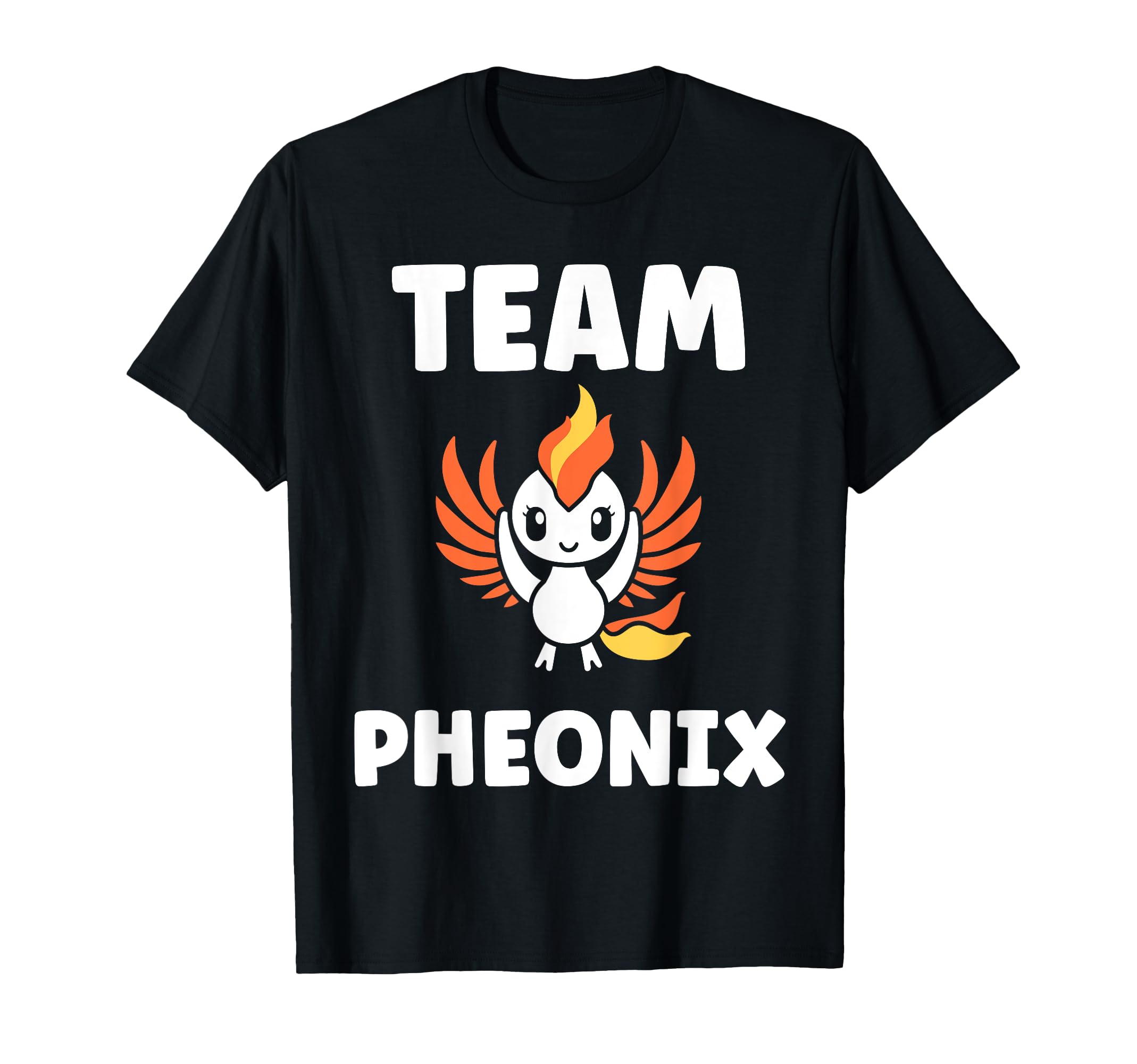 

Humor Phoenix Animals Simple Fire Bird Team Phoenix T-Shirt чёрный