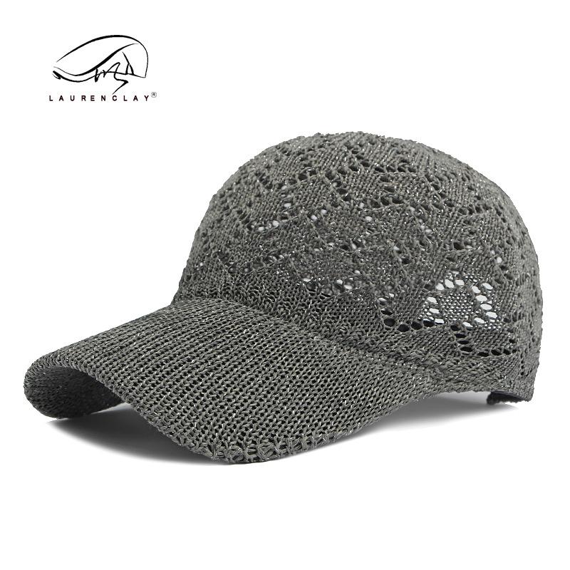 

Wind hat spring and summer outdoor sunscreen sunshade baseball cap women s breathable versatile casual cap tide Adjustable серый