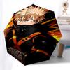 1pc Bakugo Katsuki Outdoor Umbrella - Automatic Opening/Closing, Portable 3-Fold Design with 8-Rib Iron Frame - Perfect Gift for Fans, Travelers, Dail