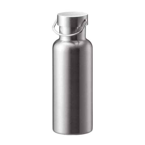 520ml Metal Handle Thermos Bottle with Handle | Double Vacuum Insulation, Insulates, and Keeps Water Hot or Cold, Thermos Water Bottle, with Lid, Dire