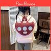 Adorable Pink Mushroom Backpack For Kids Lightweight Fashionable Nylon Bag Perfect For School