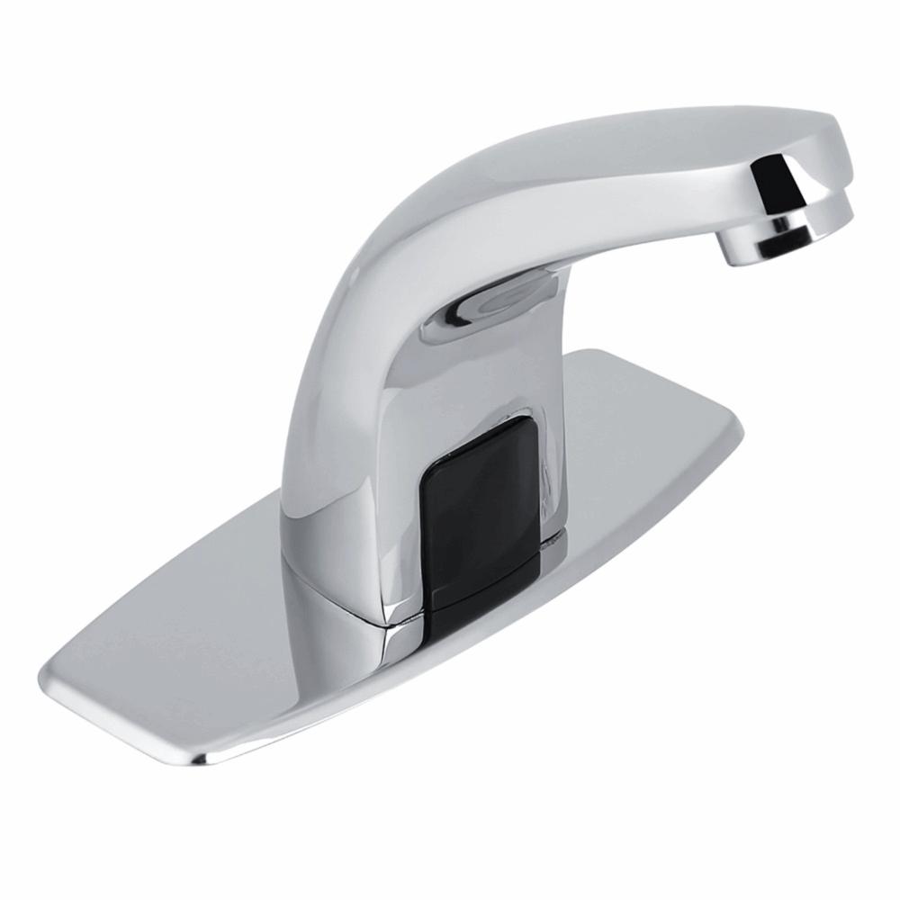 Battery Operated Infrared Faucet PVD Plating Automatic  Faucet  Bathroom Sink
