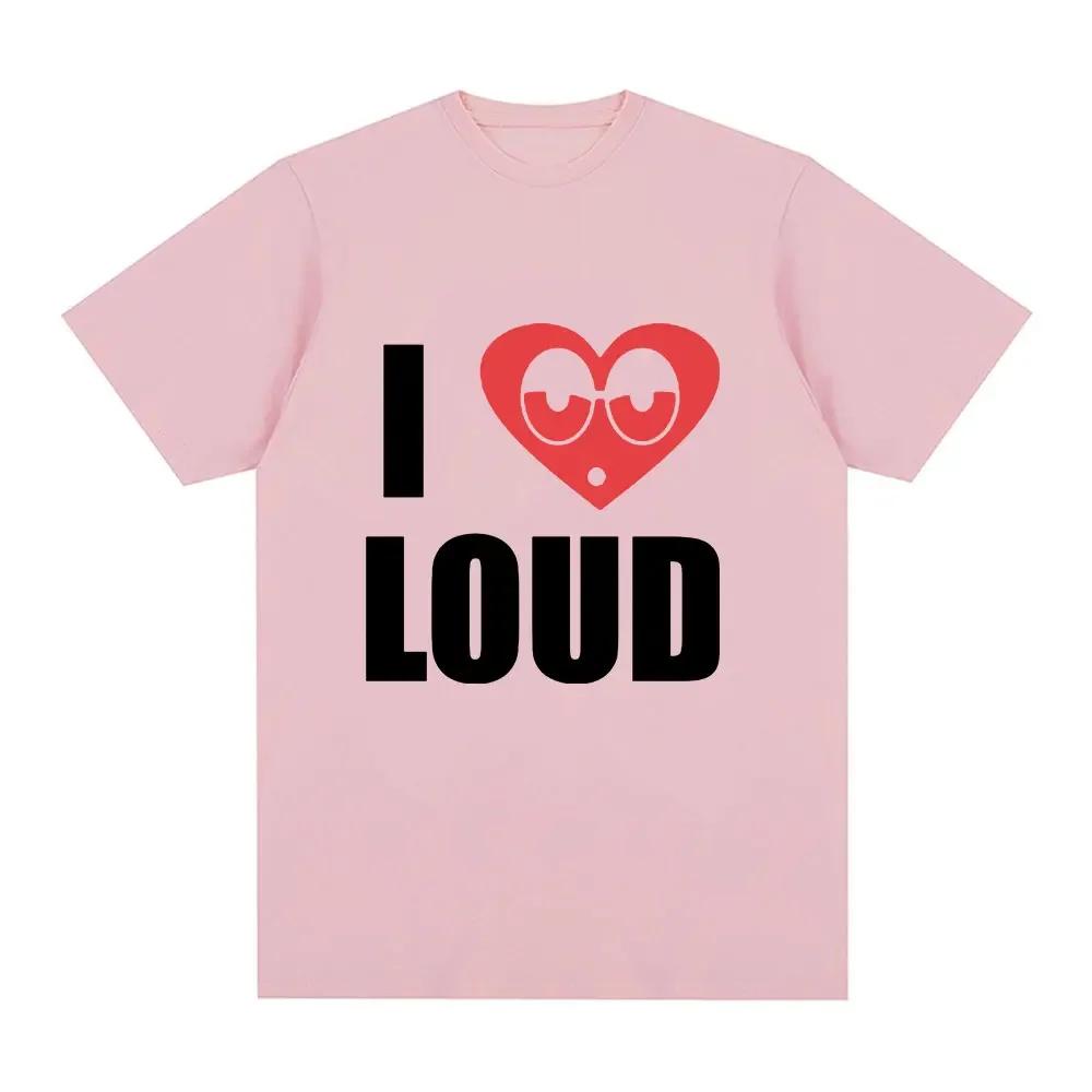 Chief Keef I Love Loud Same Style T Shirt Unisexs Fashion Hip Hop Short Sleeve Tshirt Casual Oversized Tshirts Streetwear Unisex