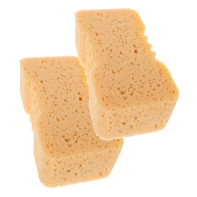 Generic 2 Pcs Car Wash Sponge Large Cellulose Sponge Cleaning Sponge Ceramic Sponge Tire