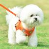 Reflective Pet Leash Harness & Leash Set For Puppy & Kitten, No Pull Dog Vest Harness With Breathable Mesh