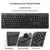USB Multi-Language Wired Membrane Keyboard - Thai, Russian, Korean, Japanese