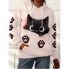Women's Autumn and Winter 3D Printed Hooded Fashion Versatile Trend Breathable Casual Hoodies & Sweatshirts (women’s)