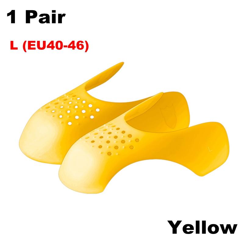 1Pair Crease Protector Shoe Anti Crease Bending Crack Toe Cap Support Shoe Stretcher Lightweight Keeping Shield Sneakers