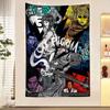 Vintage Film Scott Pilgrim VS The World Buntes Wandbehang Wandbehang Tarot Hippie Wandteppiche Schlafsaal Wandkunst Dekor