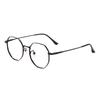Geometric Colorful Round Metal Men And Women Full Rim Glasses Frames Medium Stylish Spectacle For Optical Prescription Lenses