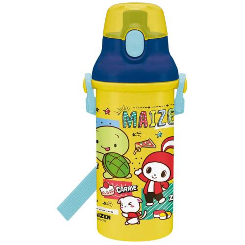 Skater Water Bottle, 480ml, Maizen Sisters 23, for Children, Antibacterial Plastic, Made in Japan, PSB5SANAG-A