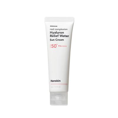 Hanskin Real Compliance Hyaluron Relief Water Sunscreen SPF50+ PA++++ 50ml