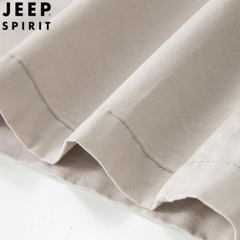 JEEP SPIRIT Men's Casual Lapel Cotton Jacket