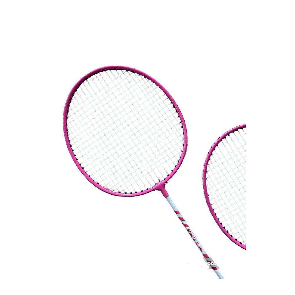 Juego de bádminton con 2 raquetas de bádminton y 3 pelotas de bádminton con bolsa