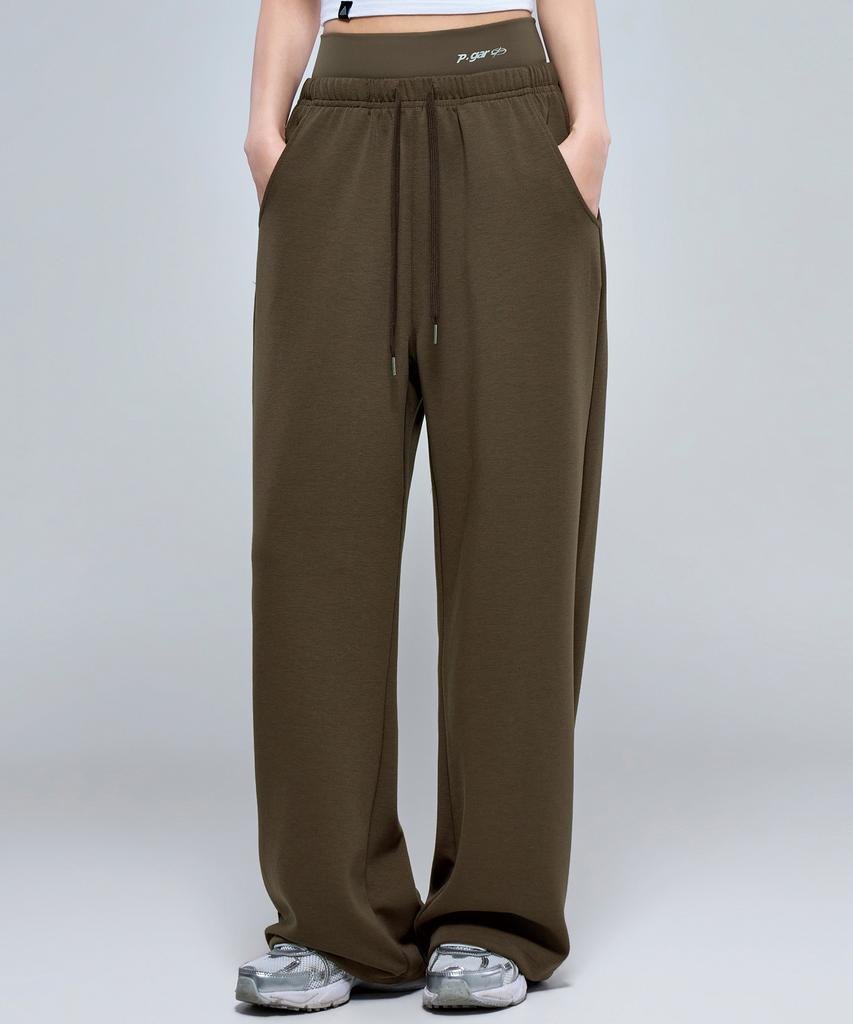 Pijikeolgameoncheu P5069 Women'S Layered Wide Pants [3 Colors]