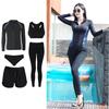Women's Long Sleeve Two-Piece Wetsuit Set - Quick-Dry Sun Protection for Surfing & Snorkeling. Includes Jellyfish Suit for Men.