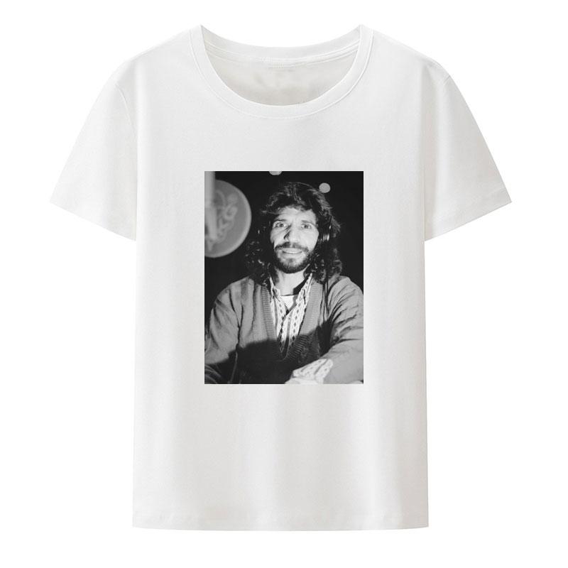 Camiseta Clásica Estampada Camarón De La Isla Retro Hombre Mujer Manga Corta Suelta Transpirable Camisetas Estilo Humor Moda Casual Tops
