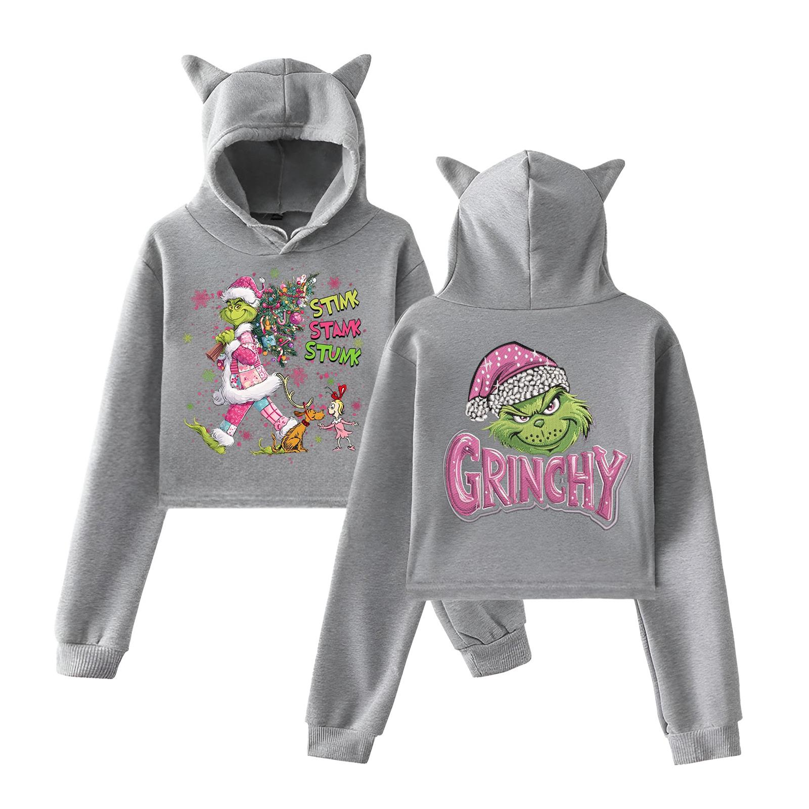 

Женская модная повседневная толстовка с длинным рукавом, капюшоном и принтом XL