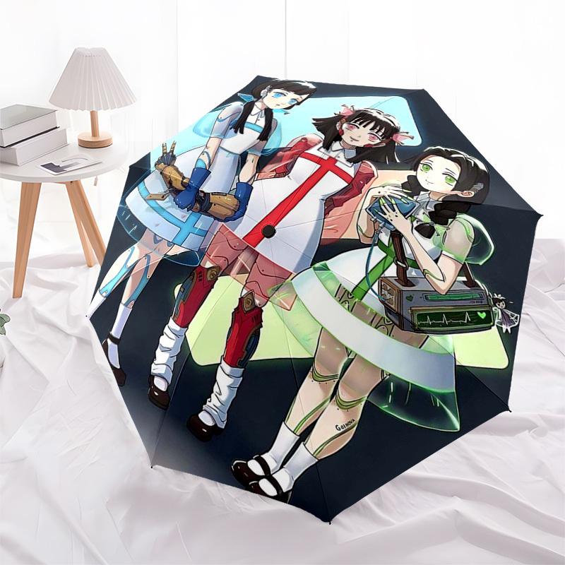 1pc Automagic Opening Umbrella Design Featuring Popular Anime Characters - Perfect for Outdoor Use, Travel, Daily Life, and Gift Giving!U038