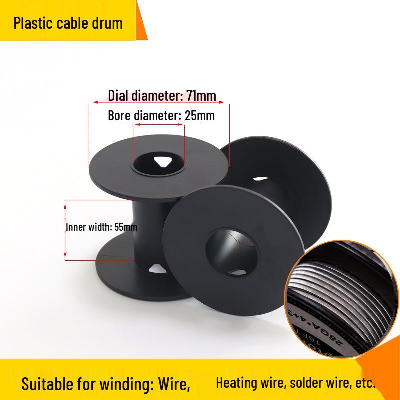 Plastic Glue Axis Spool: Empty Spool for Jewelry, Rope, or Wire