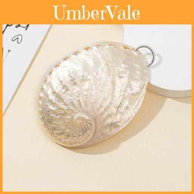 Shell Pendant Necklace With Natural Shell Material For Jewelry Making