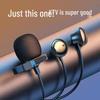 Live Broadcast Wired In-Ear Headphones for Singing, Recording, Gaming & Monitoring