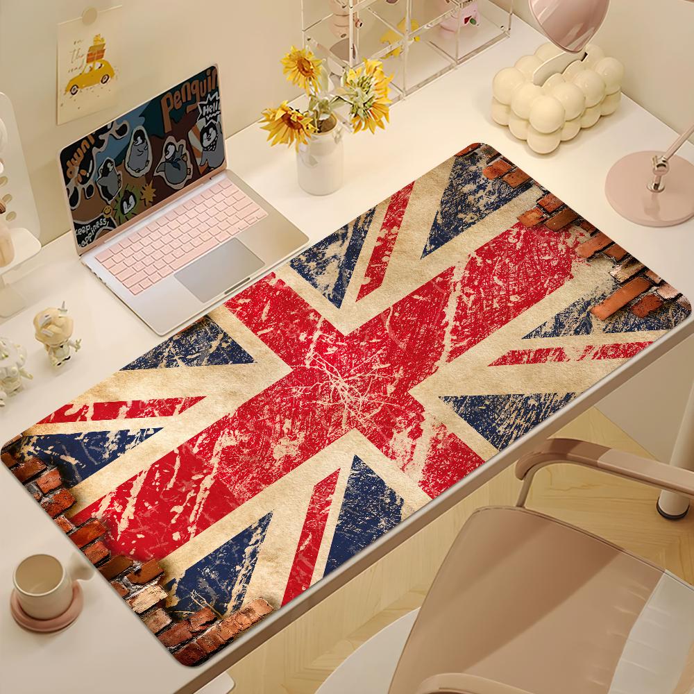 UUK EEngland Flag Union JJack Mouse Pad Desk Mat Large Nonslip Antifray Keyboard Ergonomic Office Rubber PC Home Custom
