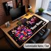 Custom Name Text Big Mouse Pad,The Amazing Digital Circus Soft Non Slip Extended Desk Mat For Home Office