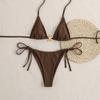 Costum de baie Bikini Nou cu Șireturi pentru Femei Costum de Baie Premium Costum Sexy de Plajă Modă de Vară
