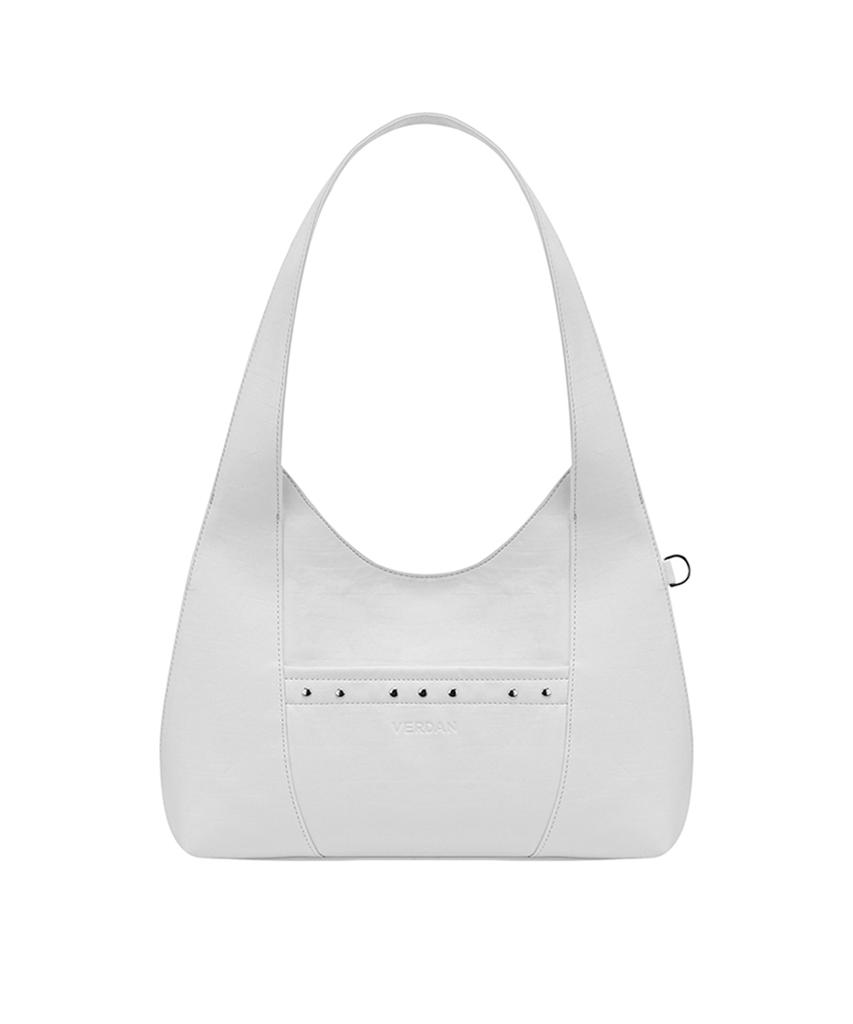 Verdan Aube Soft Shopper Bag_White