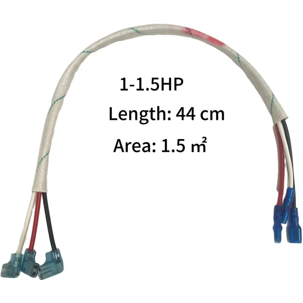 Air Conditioner Compressor Connecting Wire Pure Copper Core Flame Retardant 44cm Cable Compatible With MIDEA/HAIER And More