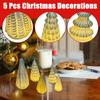 5 Pcs Christmas Decorations, Christmas Tree Ornaments, Christmas Gifts, A Surprise For Friends And Family, A Christmas Atmosphere Holiday Gift