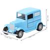 Alloy Car Toy Vintage Simulation Vehicle Model Children Kid Pull Back Vehicle Toy(Blue )