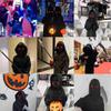 2PCS Halloween Horror Red Eye Glasses Props Funny Personality Scary Horror Glassesparty Tricky Eyes Cosplay Prop Glow-B61B