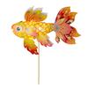 Fish Lantern Craft Kit for Children Handcrafted Chinese Traditional Handheld Lantern with LED Light for Spring Festival Mid-Autumn Decoration