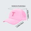 Alphabet Sun Hat Men And Women Couple Embroidery Alphabet Fashion Street Baseball Cap