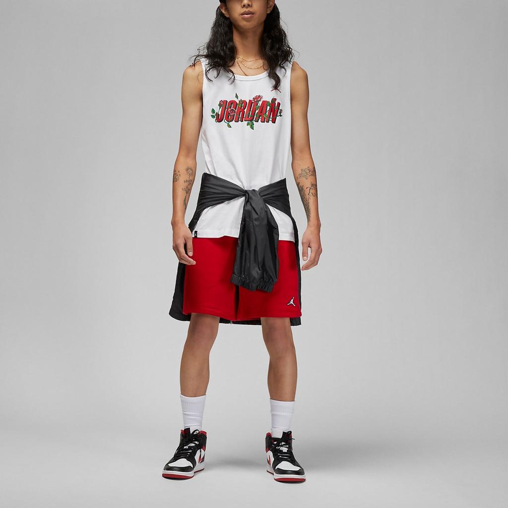 Air Jordan Classic Logo Print No. 23 Sleeveless Quick-Dry Basketball Jersey Men tops White DR1417-100