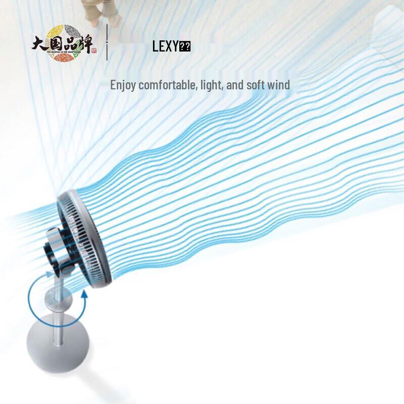 LEXY F701 Smart Air Circulating Fan CN plug (adapter included)