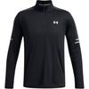 Tech Brand Logo 1/4 Zip Training Long Sleeve Hoodie Men Hoodies Black 1385977-002