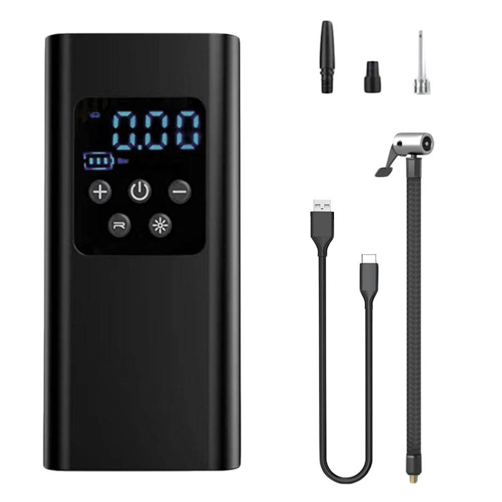 150PSI Portable Electric Tire Inflator Rechargeable Digital Tire Inflator Lithium Battery for Car Motorcycle Bike Tire Boat Ball