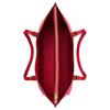 Coach Mollie Logo Zip Closure Leather Tote Bag Women tote bags Red CV968-IMUP7