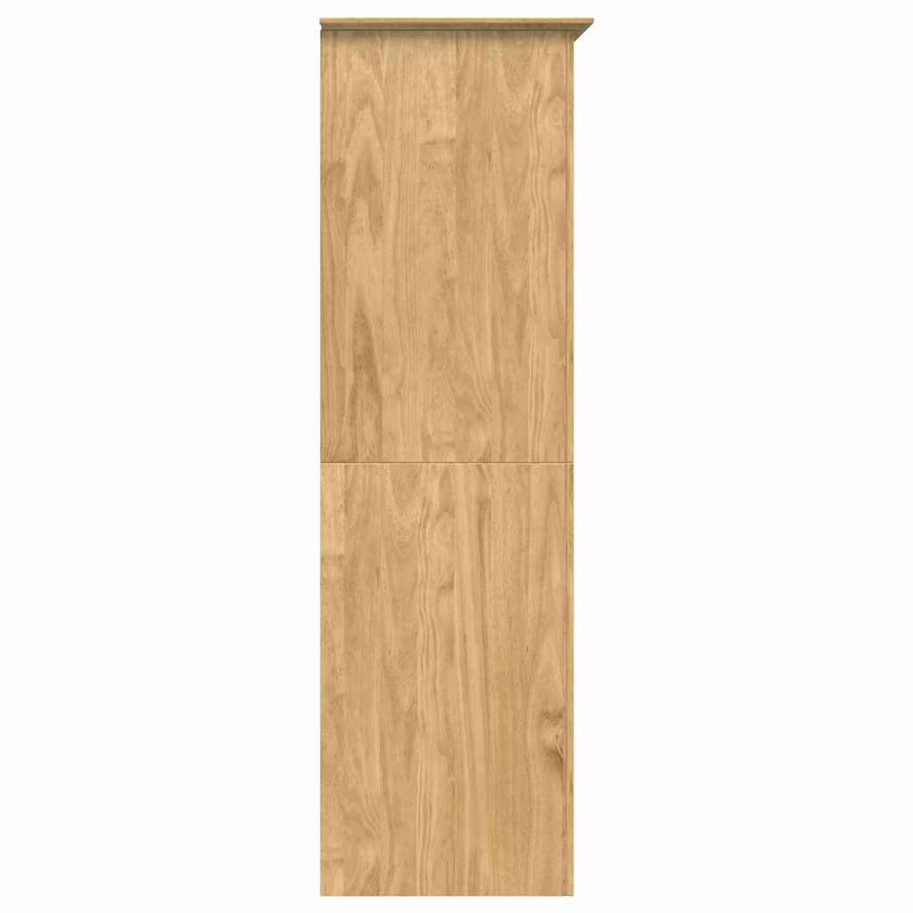 BODO Wardrobe Honey Brown 53.5 x 99 x 173 cm Particleboard