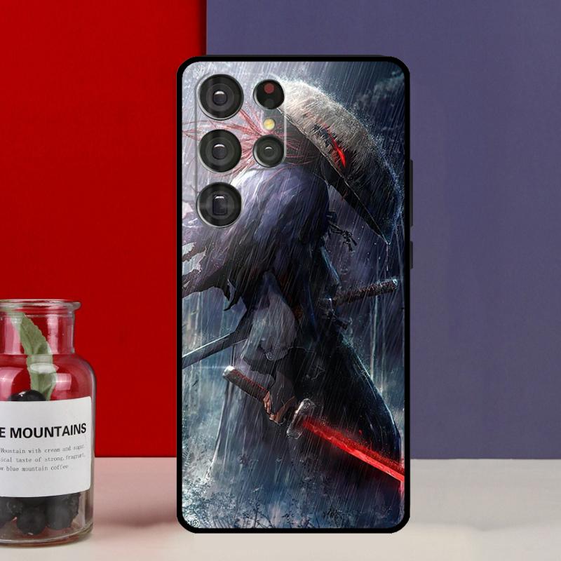 Japan Samurai Ninja Back Cover For Samsung Galaxy S20 FE S21 FE S22 S23 Ultra Note 20 10 S8 S9 S10 Plus Case