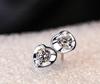9 Sterling Silver Stud Earrings, Femininity, Simple Personality, Niche And Versatile Design Earrings, Earrings, Exquisite And Super Fairy