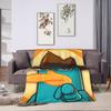 Perry the Platypus Warm Blankets  Boy Girl Plush Throw Blanket Fashion Home Decor Flannel Bedspread Sofa Bed Cover