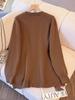 Plus Size Women's Winter Rhinestone V-neck Sweater: Stylish Layered Outerwear for 130-350 Jin