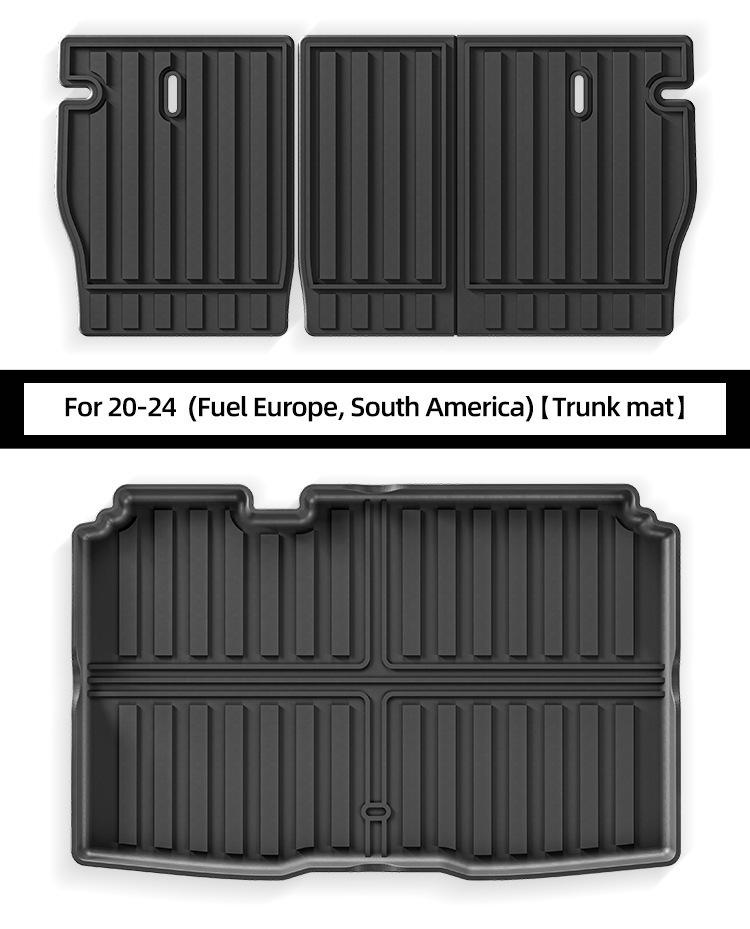TPE Floor Mats for 2020-2024 Dacia Renault and Dacia Sandero Cross-border
